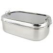 Lifestyle Block Stainless Steel Lunchbox - 9 Inch Oval-Eco Friendly and BPA Free